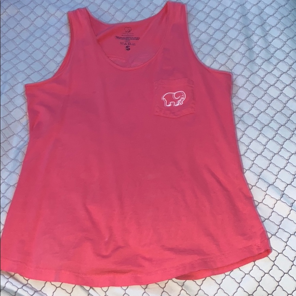 pink ivory ella tank top